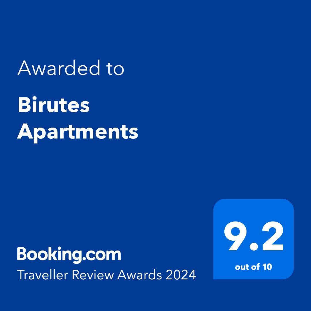 Birutes Apartments Паланга Экстерьер фото